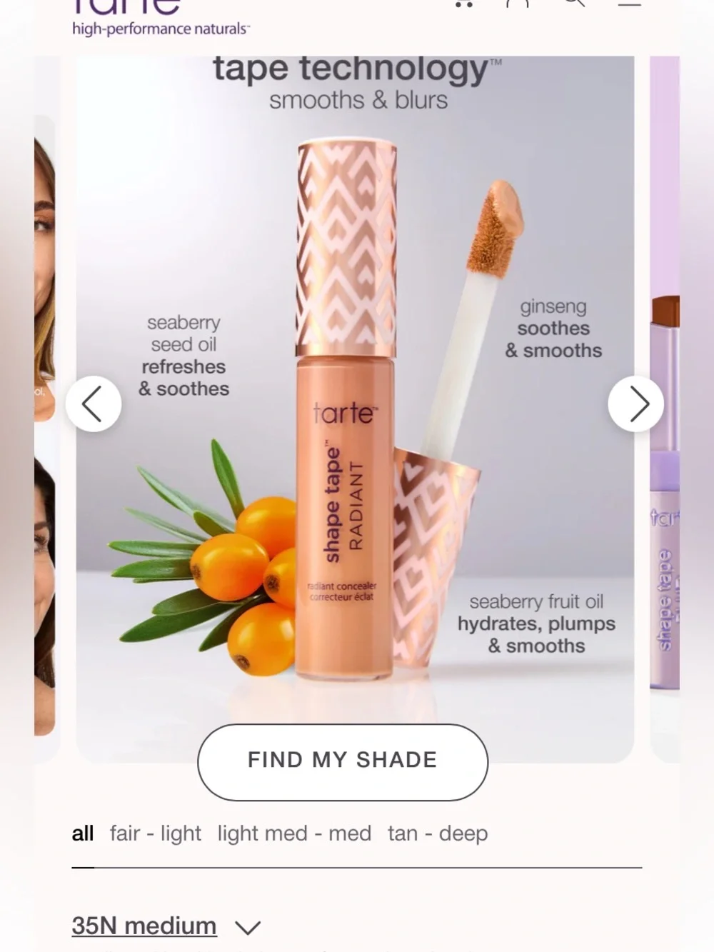 tarte full coverage